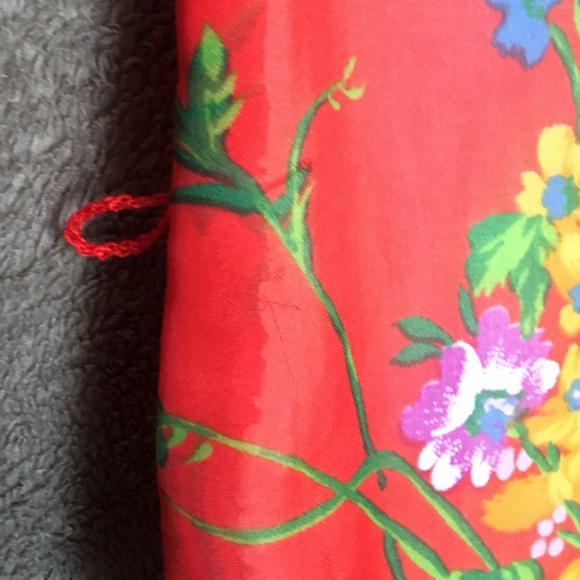 70s Orange Dream Dress_Size 6 (EUR 38) - Picture 5 of 9